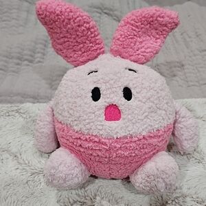 Disney Pink and White Plush Toy
